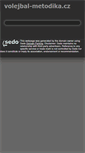 Mobile Screenshot of media.volejbal-metodika.cz