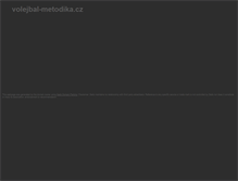 Tablet Screenshot of forum.volejbal-metodika.cz
